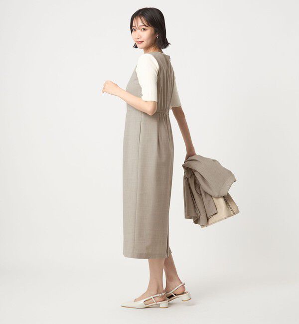 UNITED ARROWS green label relaxing「カチリラ ワンピース -ウォッシャブル・ストレッチ-」|ワンピース|