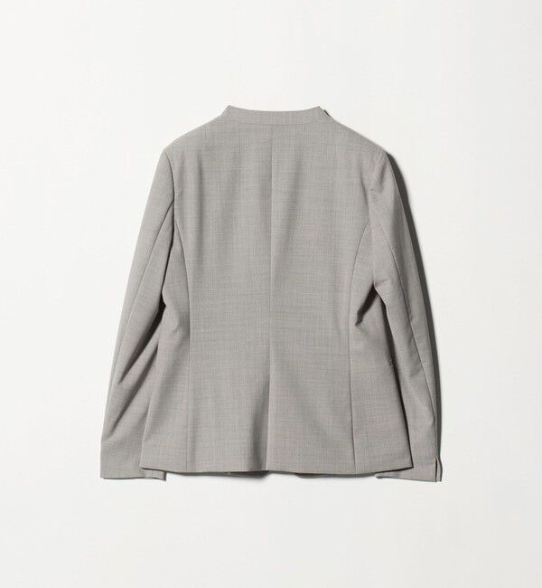 UNITED ARROWS green label relaxing「カチリラ ノーラペル ジャケット  -ウォッシャブル・ストレッチ-」|ノーカラージャケット|