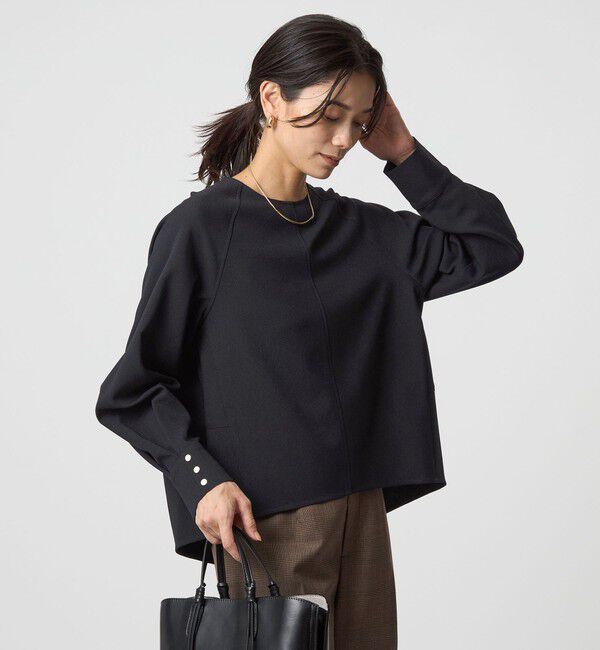 UNITED ARROWS green label relaxing「ソフトジョーゼット プルオーバー -マシンウォッシャブル・ストレッチ-」|シャツ・ブラウス|