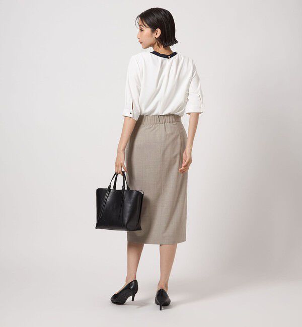 UNITED ARROWS green label relaxing「カチリラ タイト スカート -ウォッシャブル・ストレッチ-」|タイト|