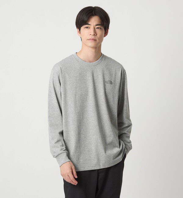 UNITED ARROWS green label relaxing「＜THE NORTH FACE＞バック スクエアロゴ ロングスリーブ 長袖 Tシャツ」|Tシャツ・カットソー|