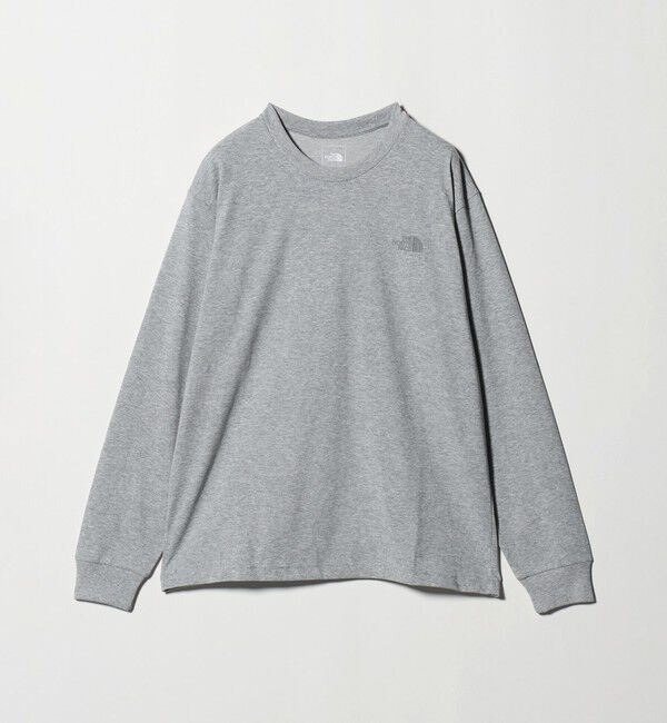 UNITED ARROWS green label relaxing「＜THE NORTH FACE＞バック スクエアロゴ ロングスリーブ 長袖 Tシャツ」|Tシャツ・カットソー|