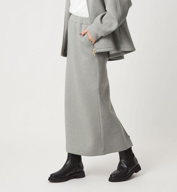 UNITED ARROWS green label relaxing「ダンボール スカート」|タイト|