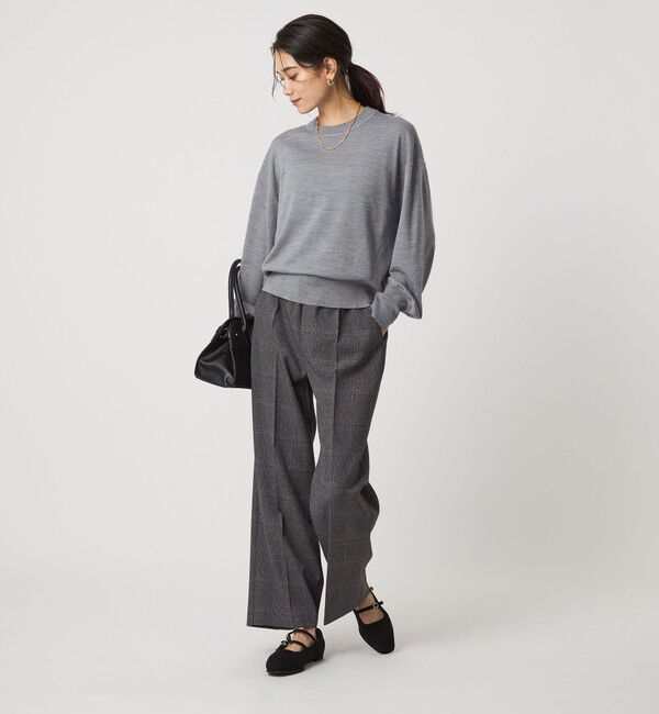 UNITED ARROWS green label relaxing「エブリニット クルーネック ウォッシャブル」|ニット・セーター|