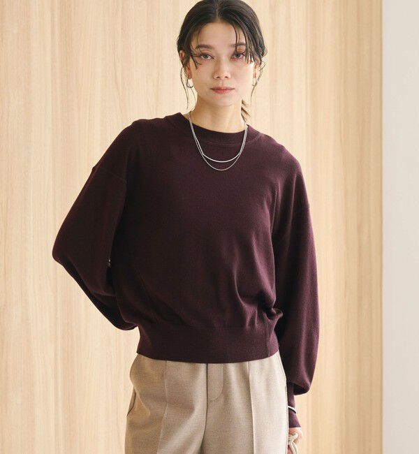 UNITED ARROWS green label relaxing「エブリニット クルーネック ウォッシャブル」|ニット・セーター|