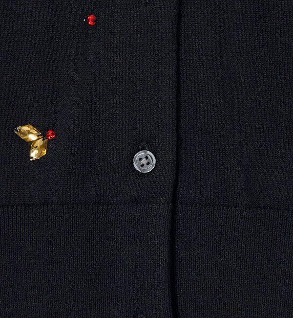 EMMEL REFINES「＜EMMEL REFINES＞EM ビジュー 2WAY カーディガン」|カーディガン|