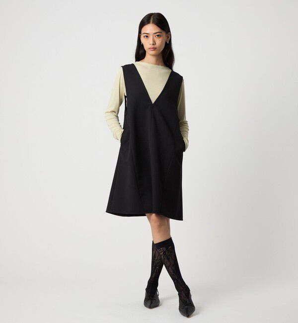 EMMEL REFINES「＜EMMEL REFINES＞EM Aライン ミニジャンスカ」|ワンピース|