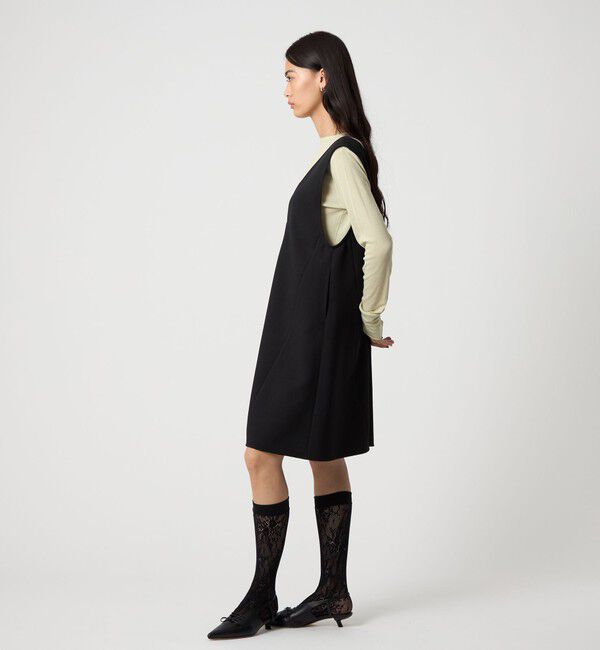 EMMEL REFINES「＜EMMEL REFINES＞EM Aライン ミニジャンスカ」|ワンピース|