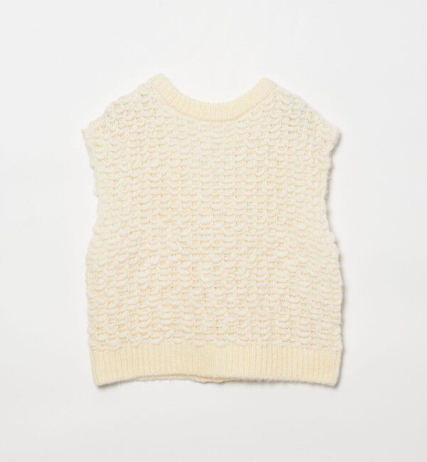 EMMEL REFINES「＜EMMEL REFINES＞EM ポコフワ 2WAY ニットベスト」|ニット・セーター|