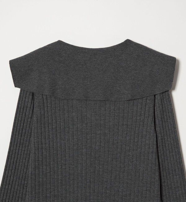 EMMEL REFINES「＜EMMEL REFINES＞EM レイヤーリブ ボタン ニット」|ニット・セーター|