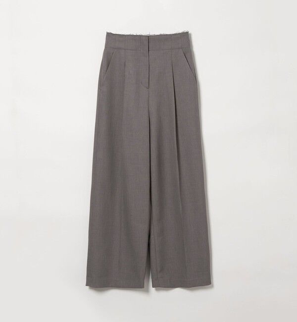 EMMEL REFINES「＜EMMEL REFINES＞EM センタープレス ウエストタチキリ パンツ」|チノ|