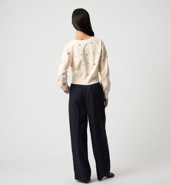 EMMEL REFINES「＜EMMEL REFINES＞EM センタープレス ウエストタチキリ パンツ」|チノ|