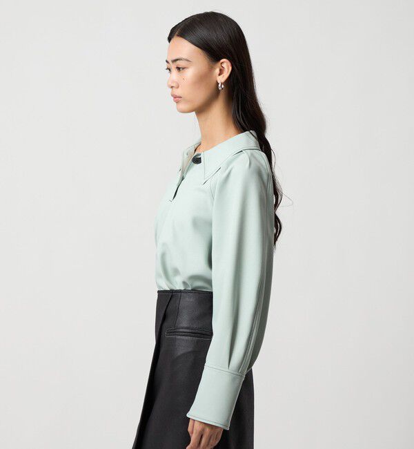 EMMEL REFINES「＜EMMEL REFINES＞EM フロントボタン シャツ ブラウス」|シャツ・ブラウス|