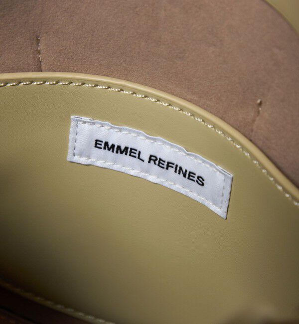 EMMEL REFINES「＜EMMEL REFINES＞EM ハーフムーン フラップ ショルダーバッグ」|ショルダー・メッセンジャー|