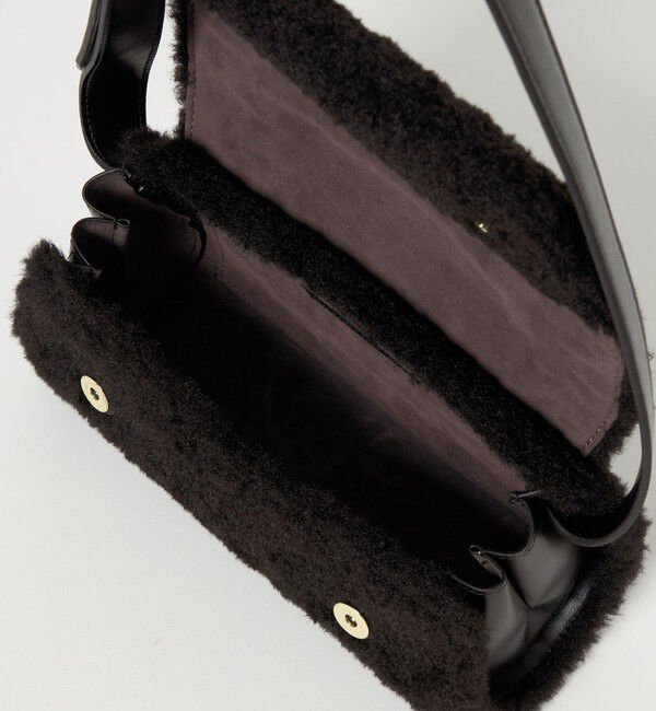 EMMEL REFINES「＜EMMEL REFINES＞EM フラップ ボア ショルダーバッグ」|ショルダー・メッセンジャー|