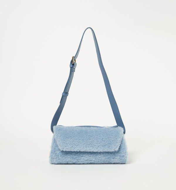 EMMEL REFINES「＜EMMEL REFINES＞EM フラップ ボア ショルダーバッグ」|ショルダー・メッセンジャー|