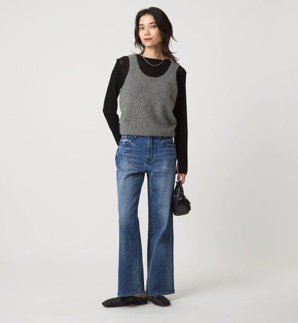 UNITED ARROWS green label relaxing「ヘアリー ニット キャミソール」|ベスト・ジレ|