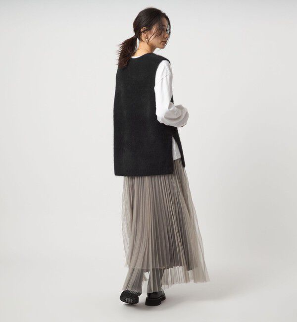 UNITED ARROWS green label relaxing「ヘアリー ニット ベスト」|ベスト・ジレ|