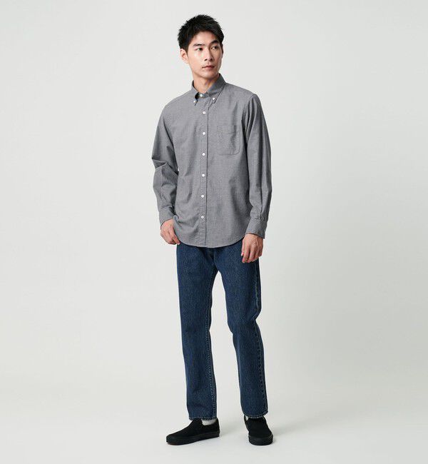 UNITED ARROWS green label relaxing「ナチュラルフィット ボタンダウン シャツ」|シャツ・ブラウス|