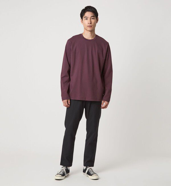 UNITED ARROWS green label relaxing「オーガニック コットン ポンチ クルーネック Tシャツ」|Tシャツ・カットソー|