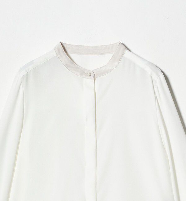 UNITED ARROWS green label relaxing「バイカラー ブラウス」|シャツ・ブラウス|