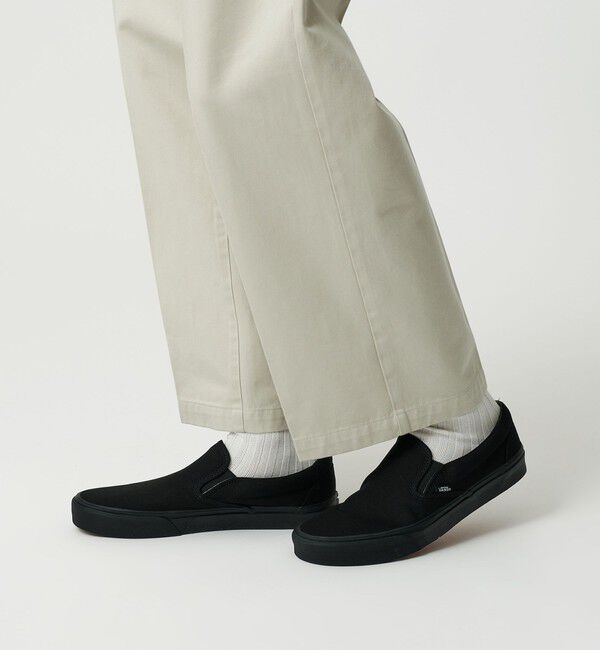 UNITED ARROWS green label relaxing「＜VANS＞スリッポン スニーカー」|スニーカー|BLACK