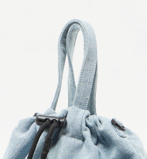 UNITED ARROWS green label relaxing「【別注】＜fellowww＞GLR デニム 巾着 ショルダーバッグ」|ショルダー・メッセンジャー|