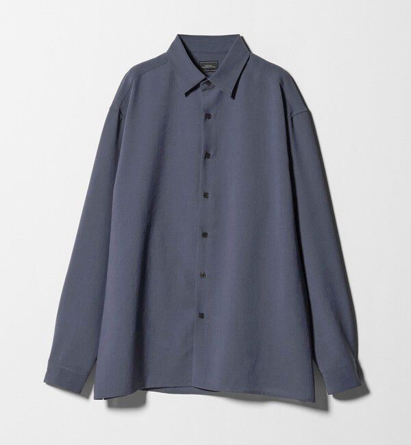 UNITED ARROWS green label relaxing「ワッシャーポプリン ボックス シャツ」|シャツ・ブラウス|