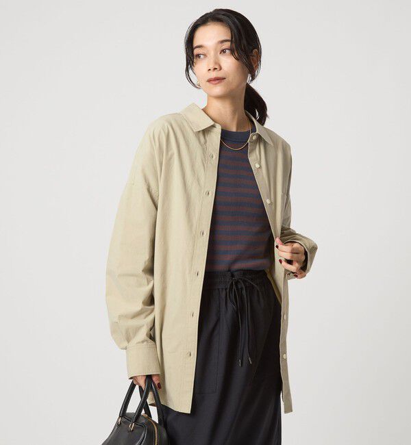 UNITED ARROWS green label relaxing「タイプライター オーバー シャツ」|シャツ・ブラウス|