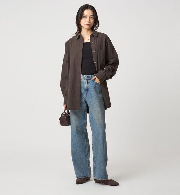 UNITED ARROWS green label relaxing「タイプライター オーバー シャツ」|シャツ・ブラウス|