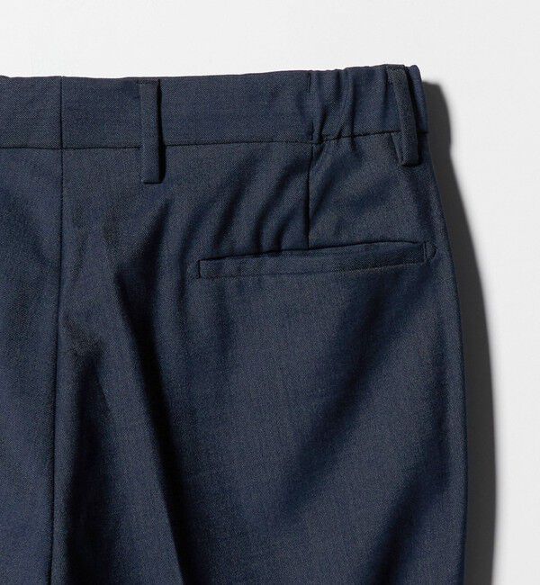 UNITED ARROWS green label relaxing「A+ デニムライク スタンダード イージー スラックス -ウォッシャブル・ストレッチ-」|スラックス|