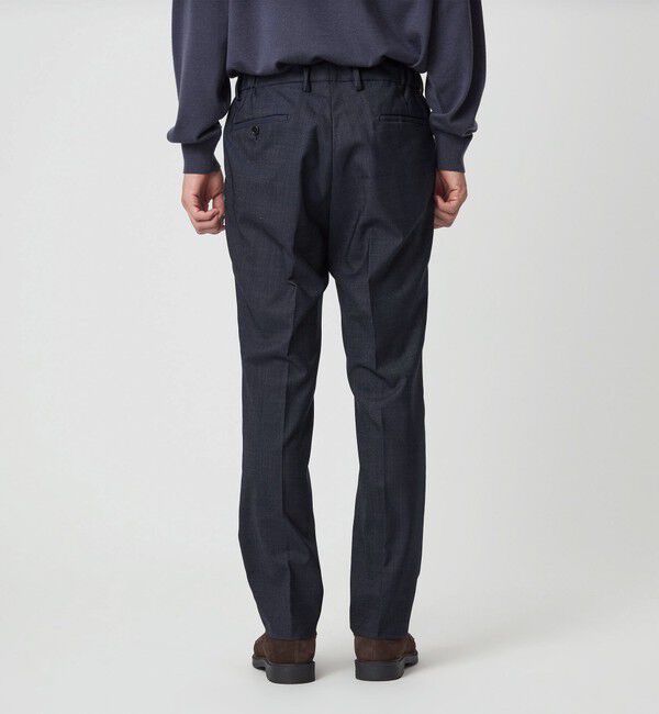 UNITED ARROWS green label relaxing「A+ デニムライク スタンダード イージー スラックス -ウォッシャブル・ストレッチ-」|スラックス|