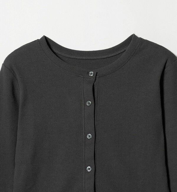 UNITED ARROWS green label relaxing「メランジ ブークレ 2WAY カーディガン」|カーディガン|