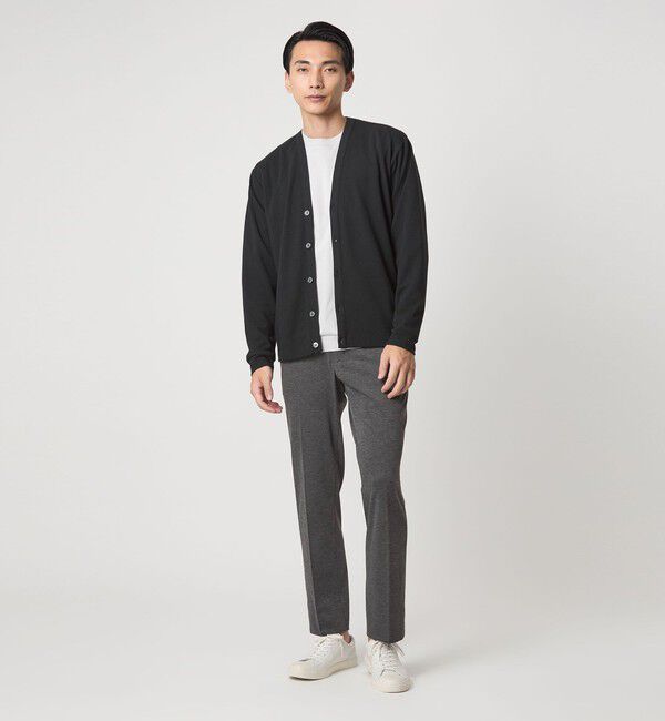 UNITED ARROWS green label relaxing「エブリット ナイロンレーヨンポリウレタン ジャージー カルゼ スタンダード スラックス」|スラックス|