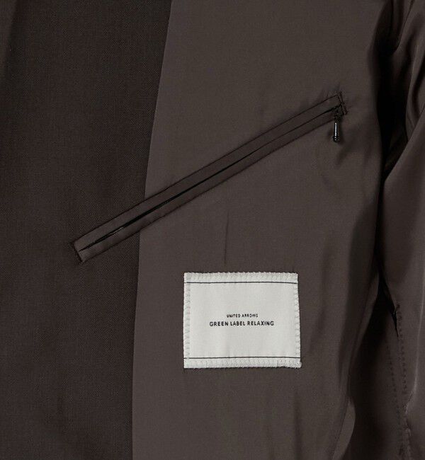 UNITED ARROWS green label relaxing「A+ TW カラーギャバ 2B スタンダード 2P ジャケット -ウォッシャブル・ストレッチ-」|テーラードジャケット|
