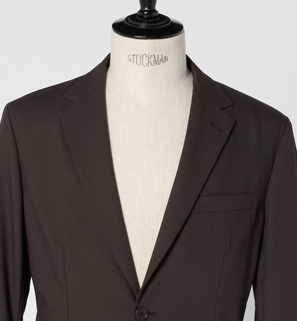 UNITED ARROWS green label relaxing「A+ TW カラーギャバ 2B スタンダード 2P ジャケット -ウォッシャブル・ストレッチ-」|テーラードジャケット|