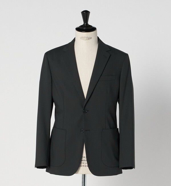 UNITED ARROWS green label relaxing「A+ TW カラーギャバ 2B スタンダード 2P ジャケット -ウォッシャブル・ストレッチ-」|テーラードジャケット|