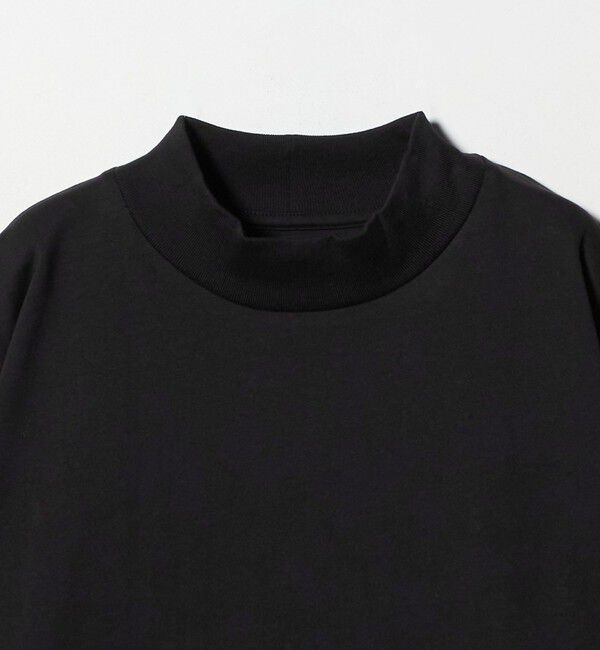 UNITED ARROWS green label relaxing「LONG FIBER COTTON クリア モックネック 長袖 Tシャツ」|Tシャツ・カットソー|