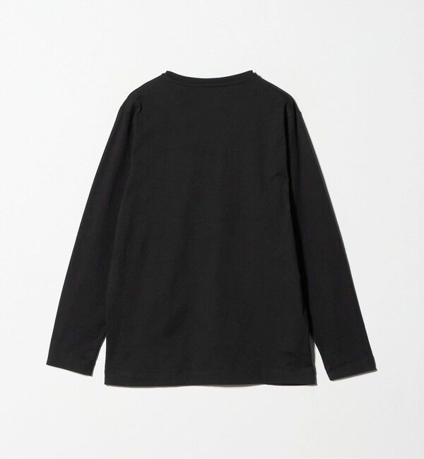 UNITED ARROWS green label relaxing「LONG FIBER COTTON クリア Vネック 長袖 Tシャツ」|Tシャツ・カットソー|