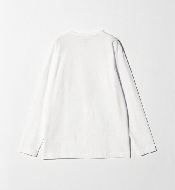 UNITED ARROWS green label relaxing「LONG FIBER COTTON クリア クルーネック 長袖 Tシャツ」|Tシャツ・カットソー|