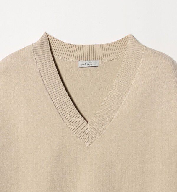 UNITED ARROWS green label relaxing「Vネック ニット ベスト」|ベスト・ジレ|