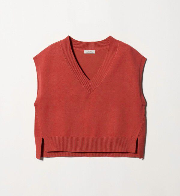 UNITED ARROWS green label relaxing「Vネック ニット ベスト」|ベスト・ジレ|
