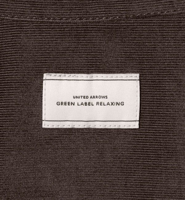 UNITED ARROWS green label relaxing「ライトコール シャツ」|シャツ・ブラウス|