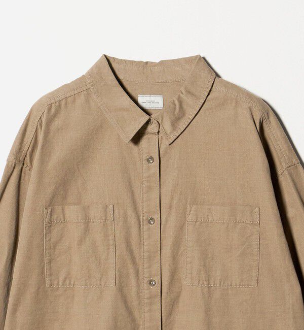 UNITED ARROWS green label relaxing「ライトコール シャツ」|シャツ・ブラウス|