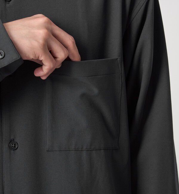 UNITED ARROWS green label relaxing「FREELITCH ボックス レギュラーカラー シャツ -ストレッチ-」|シャツ・ブラウス|