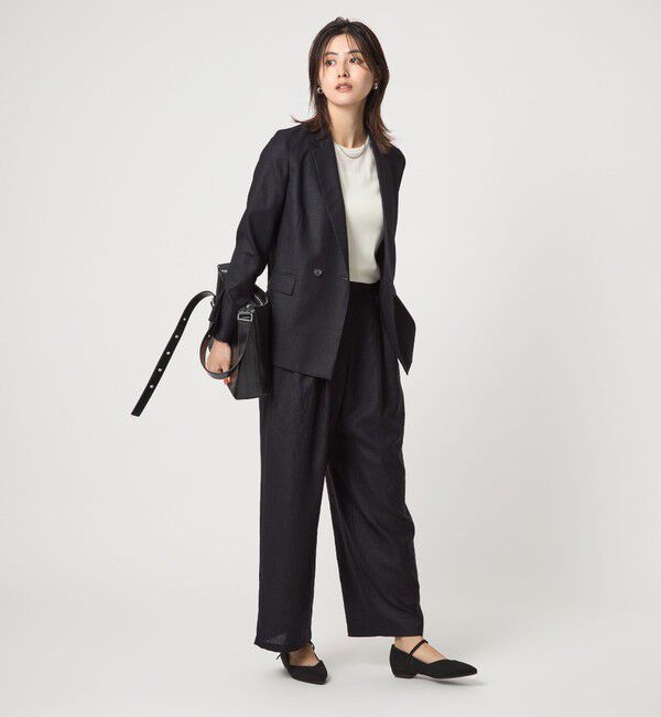 UNITED ARROWS green label relaxing「ライト エアリー ダブル ジャケット」|テーラードジャケット|