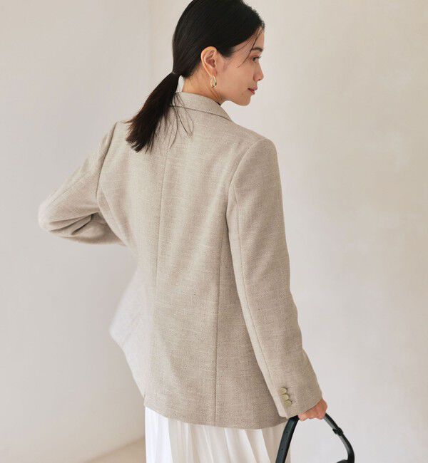 UNITED ARROWS green label relaxing「［size SHORTあり］スラブ ダブル ジャケット」|テーラードジャケット|