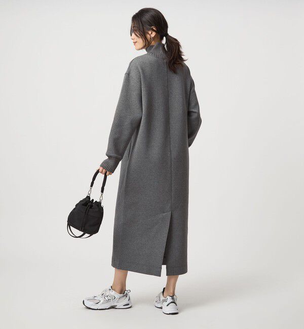 UNITED ARROWS green label relaxing「ダンボール ハイネック ワンピース」|ワンピース|