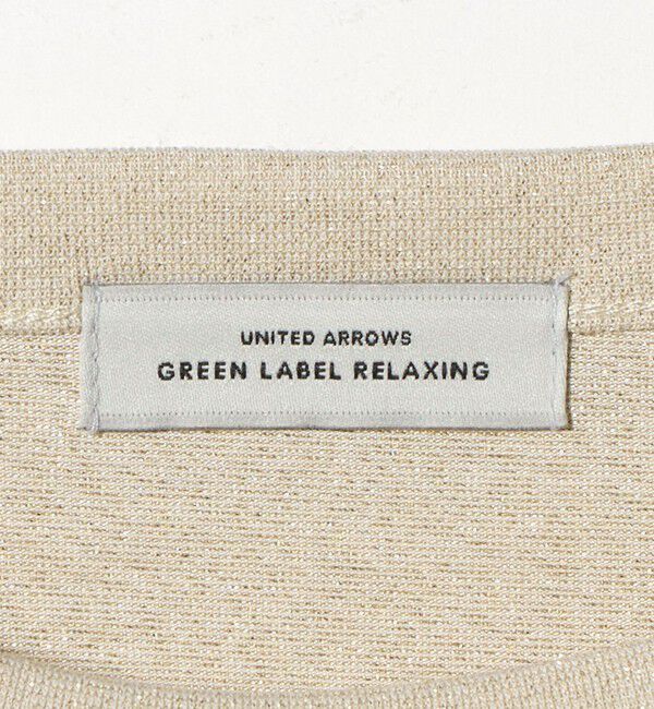 UNITED ARROWS green label relaxing「テンジク ラメ   ロングスリーブ カットソー」|Tシャツ・カットソー|
