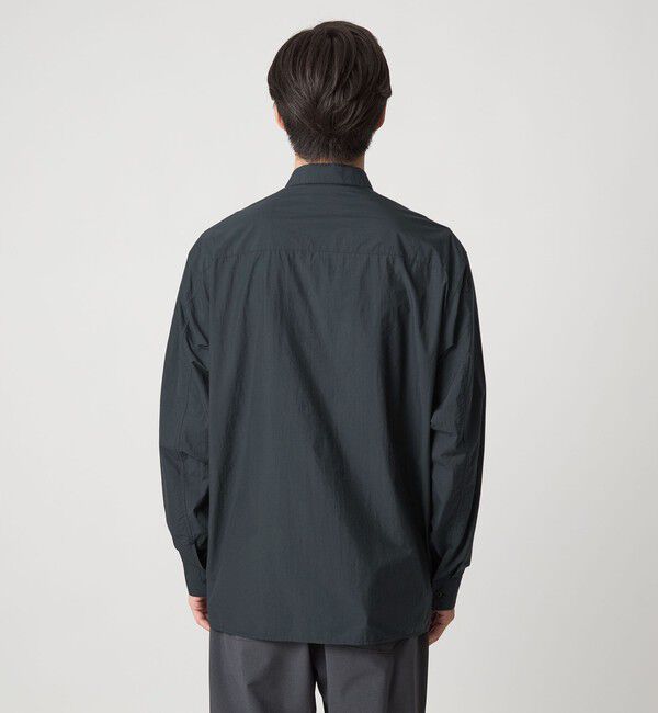 UNITED ARROWS green label relaxing「ナイロン コットン スクエア シャツ」|シャツ・ブラウス|
